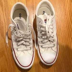 Converse Off-White Canvas Sneakers